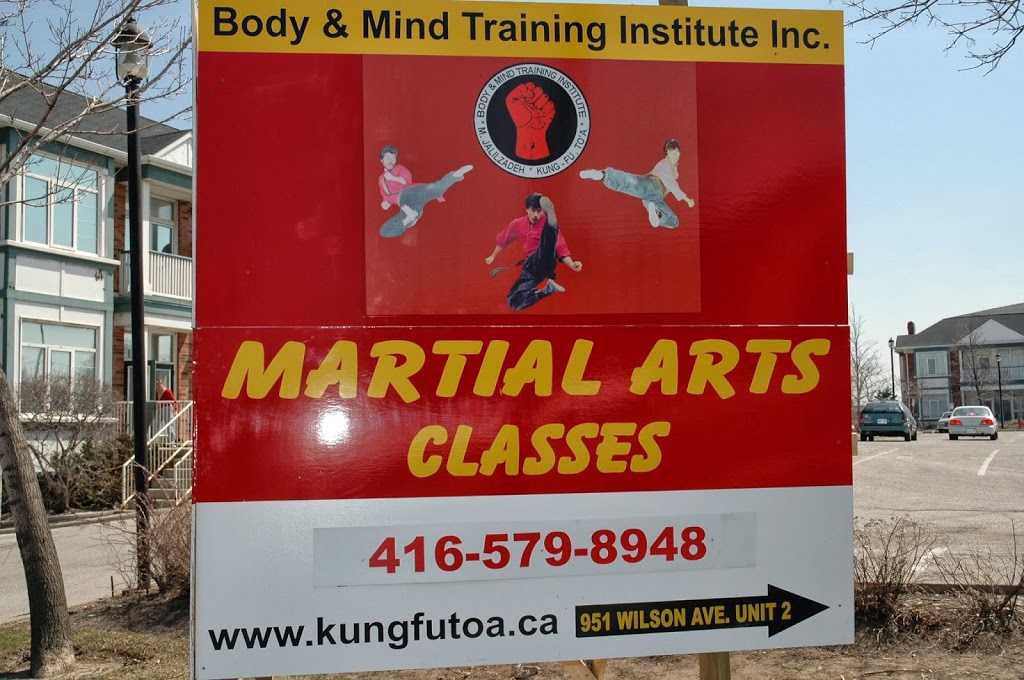 Body & Mind Training Institute Inc | 951 Wilson Ave, North York, ON M3K 2A7, Canada | Phone: (416) 579-8948