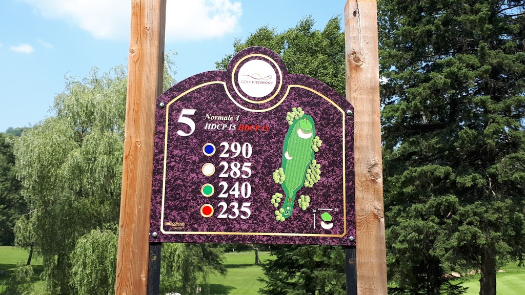 Club de Golf Piedmont | 201 Chemin de la Montagne, Piedmont, QC J0R 1K0, Canada | Phone: (450) 227-2562