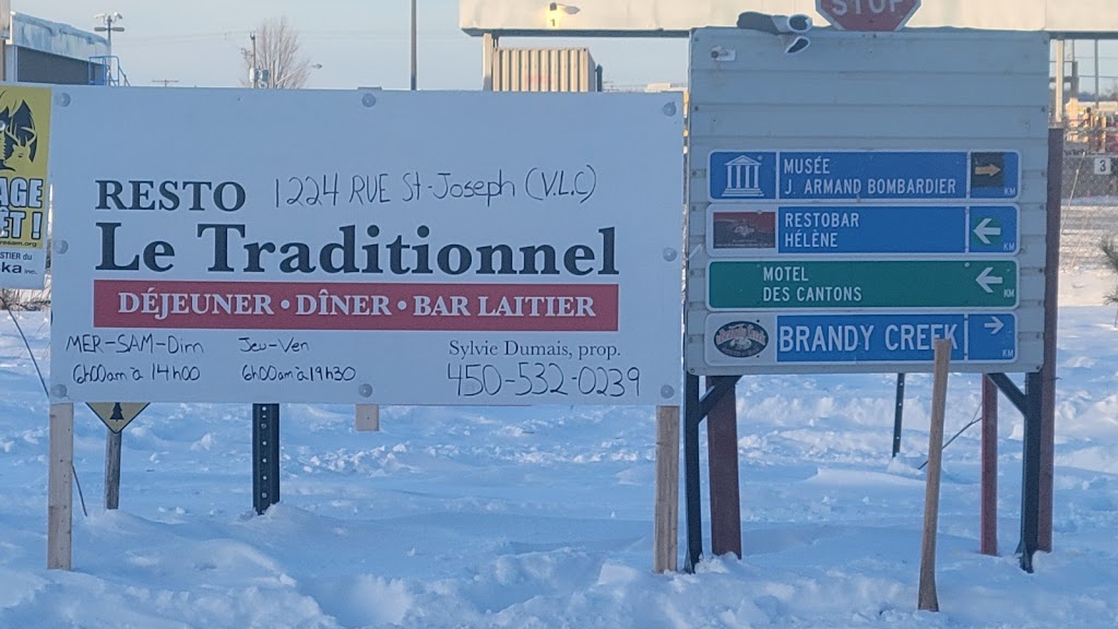 Restaurant Resto le Traditionnel | 1224 Rue St Joseph, Valcourt, QC J0E 2L0, Canada | Phone: (450) 532-0239