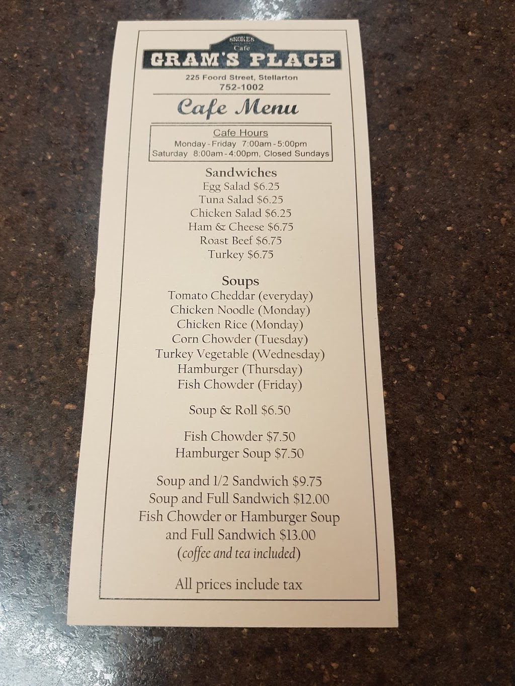 Grams Place | 225 S Foord St, Stellarton, NS B0K 1S0, Canada | Phone: (902) 752-1002
