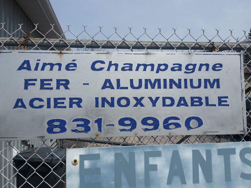Aime Champagne | 695 Rte Lagueux, Saint-Nicolas, QC G7A 1A7, Canada | Phone: (418) 831-9960