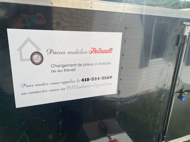 Pneus Mobiles Thibault | 1080 Chem. du Golf, La Malbaie, QC G5A 2W3, Canada | Phone: (418) 324-3569