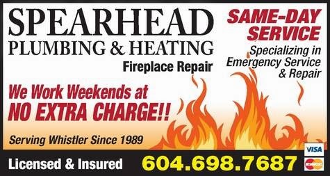 Spearhead Plumbing and Heating Ltd. | 7431 Dogwood St, Pemberton, BC V0N 2L0, Canada | Phone: (604) 698-7687