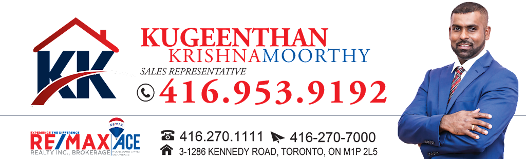 Kugeenthan Krishnamoorthy | 1286 Kennedy Rd #3, Scarborough, ON M1P 2L5, Canada | Phone: (416) 404-5555