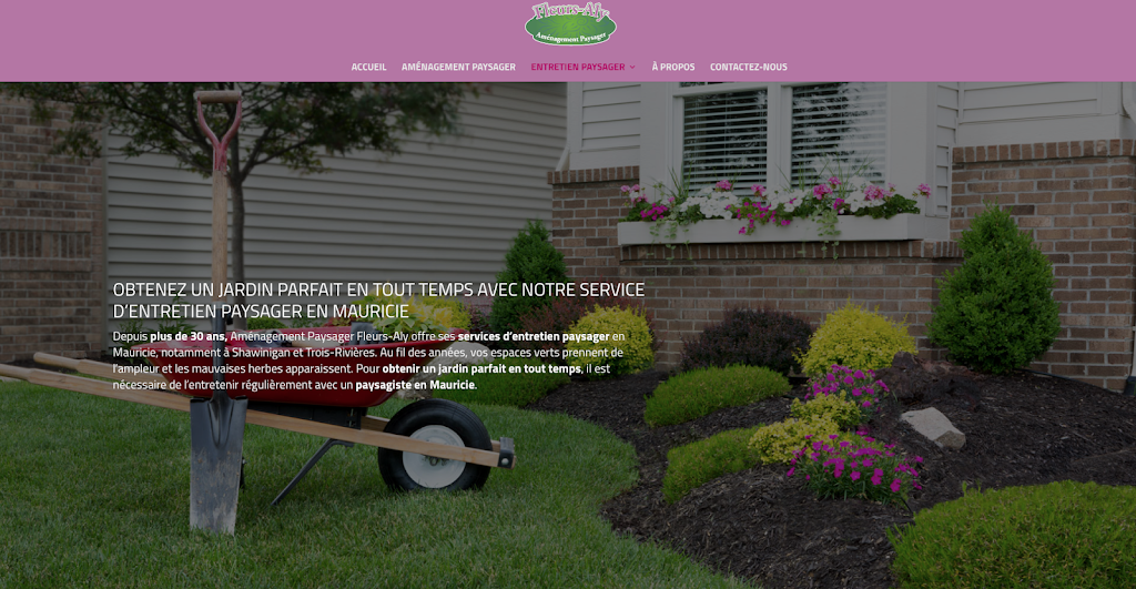 Paysagiste Fleurs-Aly | 461 Rue Lafayette, Saint-Gérard-des-Laurentides, QC G9N 6X5, Canada | Phone: (819) 695-3376