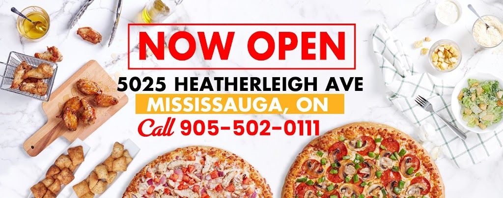 Ginos Pizza | 5025 Heatherleigh Ave Unit 4, Mississauga, ON L5V 2Y7, Canada | Phone: (905) 502-0111