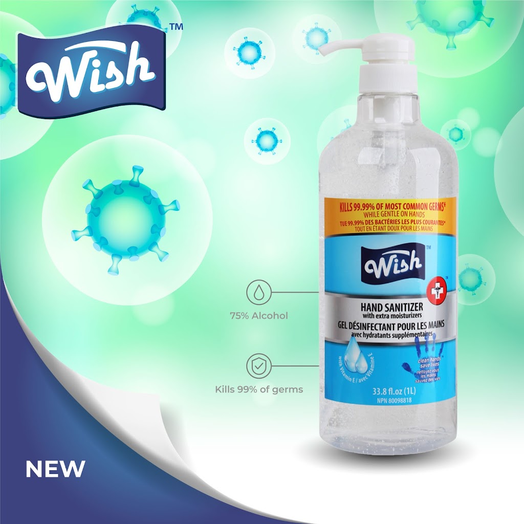 Wish Sanitizer | 101 Rue de Louvain O B, Montréal, QC H2N 1A3, Canada | Phone: (514) 447-3703