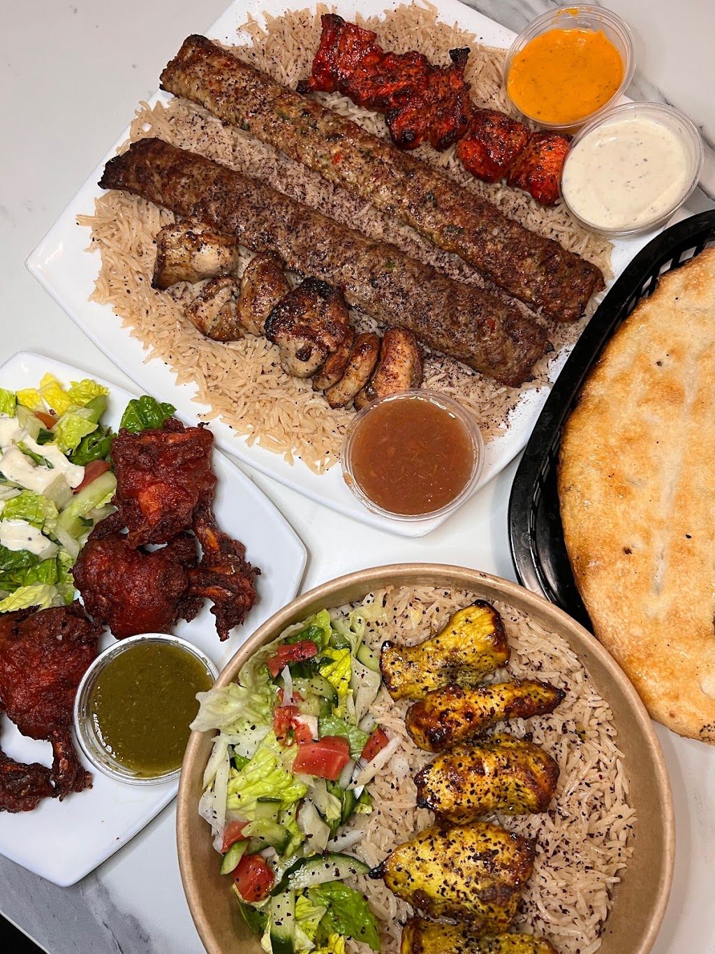 Kabob Grill | 95 Saginaw Pkwy Unit 6, Cambridge, ON N1T 1W2, Canada | Phone: (519) 267-8088