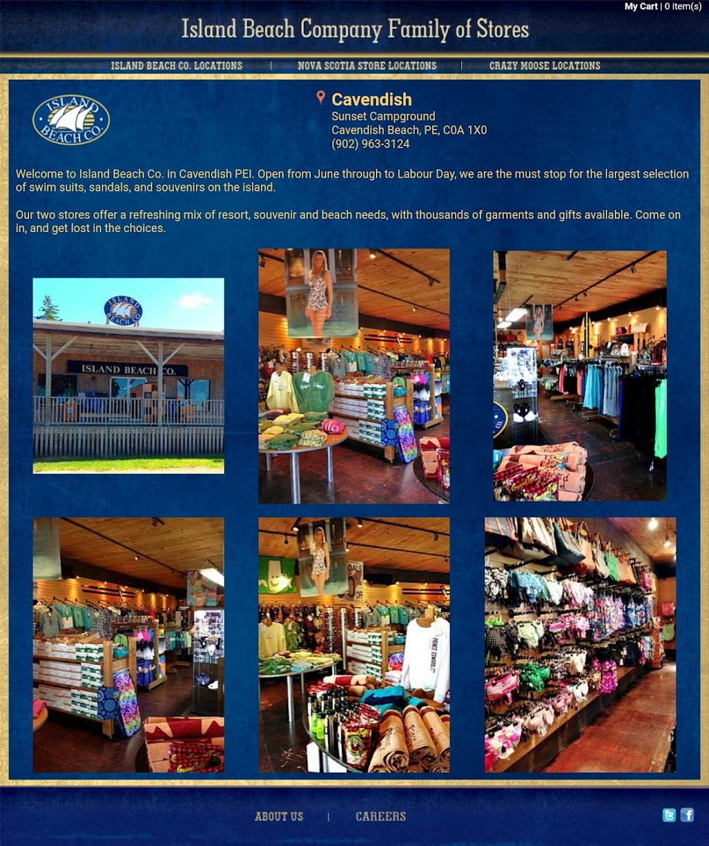 Island Beach Company | 9115 Cavendish Rd, New Glasgow, PE C0A 1N0, Canada | Phone: (902) 963-3124