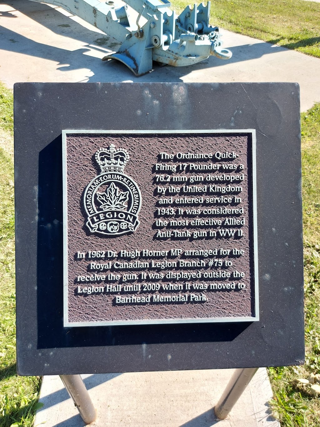 Barrhead Memorial Park | Barrhead, AB T7N, Canada | Phone: (780) 674-3301
