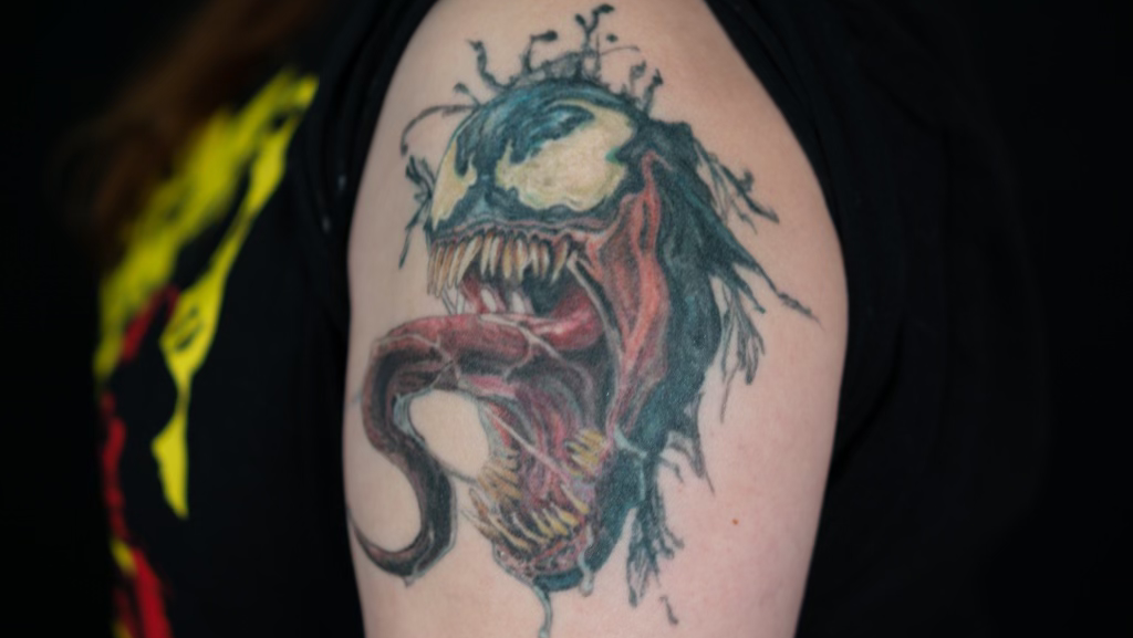Flying Shield Tattoo | 4614 162A Ave, Edmonton, AB T5Y 3M5, Canada | Phone: (780) 945-1886