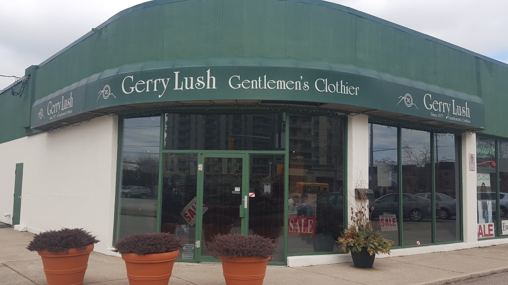 Gerry Lush Clothiers - Menswear Burlington | 107 Plains Rd W, Burlington, ON L7T 1E8, Canada | Phone: (905) 637-5578