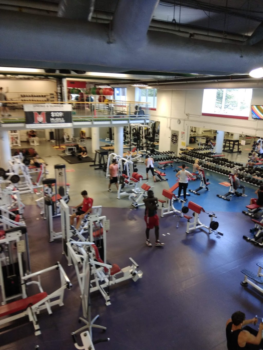 McGill Athletics and Recreation | 475 Av. des Pins, Montréal, QC H2W 1S4, Canada | Phone: (514) 398-7000