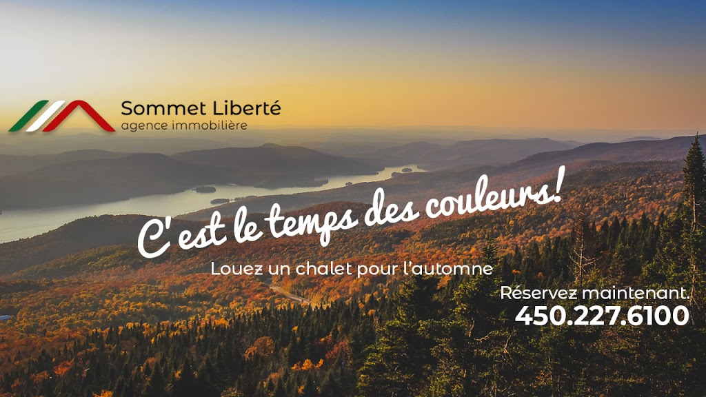 Sommet Liberté Agence de Location LSI | 96 Avenue de la Gare, Saint-Sauveur, QC J0R 1R6, Canada | Phone: (450) 227-6100