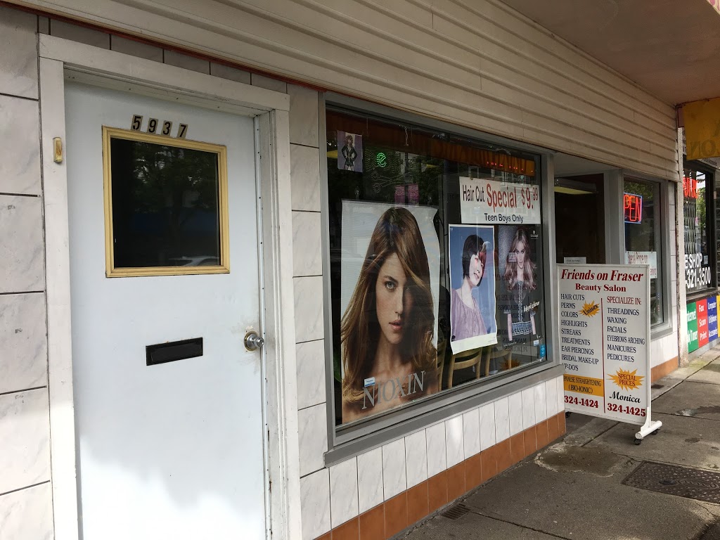 Friends On Fraser Hair Design | 5935 Fraser St, Vancouver, BC V5W 2Z6, Canada | Phone: (604) 324-1424
