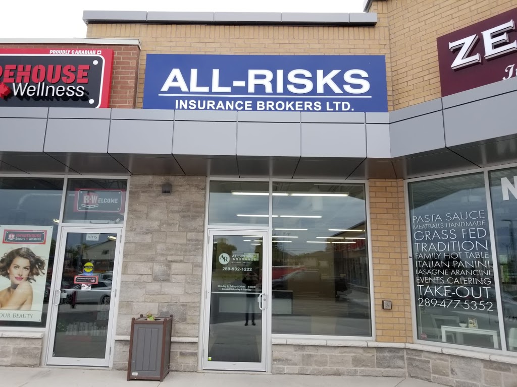 All-Risks Insurance Brokers Limited | 7-8279 Lundys Ln, Niagara Falls, ON L2H 1H5, Canada | Phone: (289) 932-1222