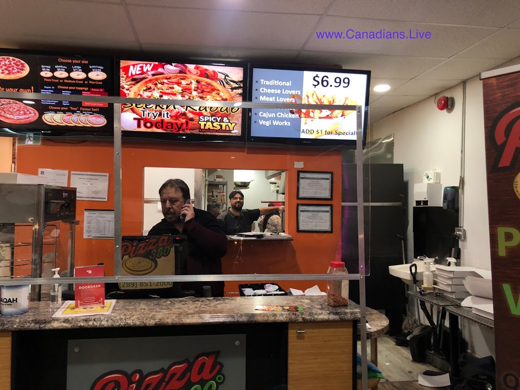 Pizza 360° | 150 Mill St, Milton, ON L9T 1S2, Canada | Phone: (289) 851-2000