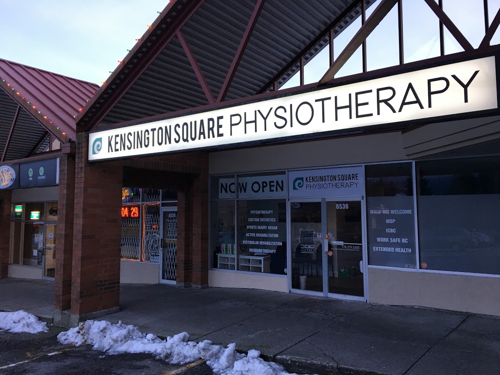Kensington Square Physiotherapy | 6536 East Hastings Street, Burnaby, BC V5B 1S2, Canada | Phone: (778) 379-5350
