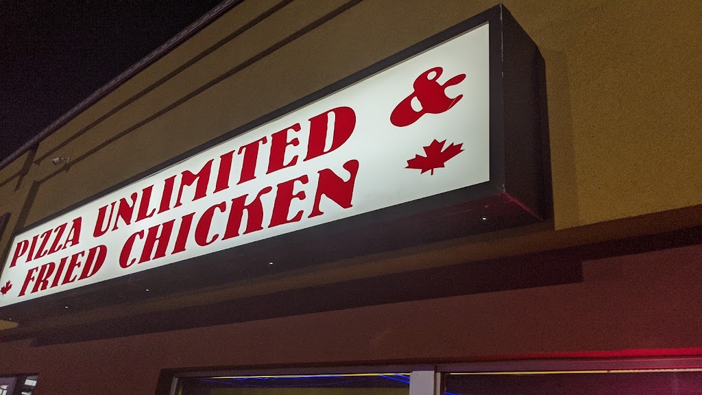 Pizza Unlimited & Fried Chicken | 3911 106 St, Edmonton, AB T6J 2S3, Canada | Phone: (780) 757-7777