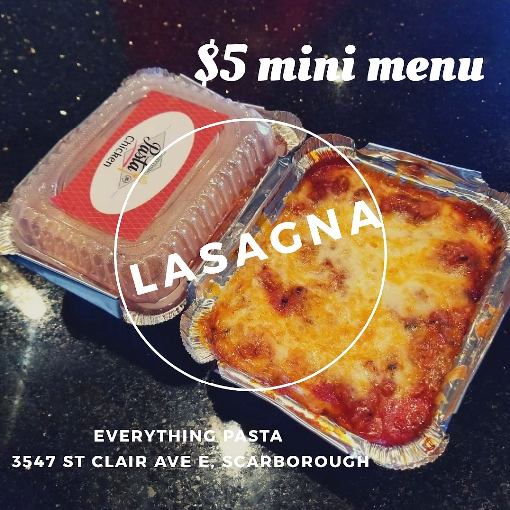 Everything pasta | 3547 St Clair Ave E, Scarborough, ON M1K 1L6, Canada