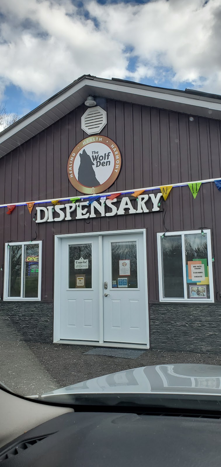 The Wolf Den Dispensary | 386 York Rd, Deseronto, ON K0K 1X0, Canada | Phone: (613) 291-2469