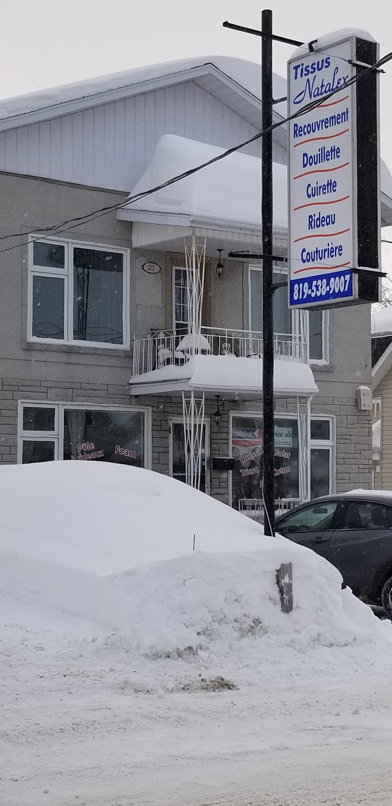 Tissus Natalex | 230 206e Avenue, Saint-Georges, QC G9T 3J4, Canada | Phone: (819) 538-9007