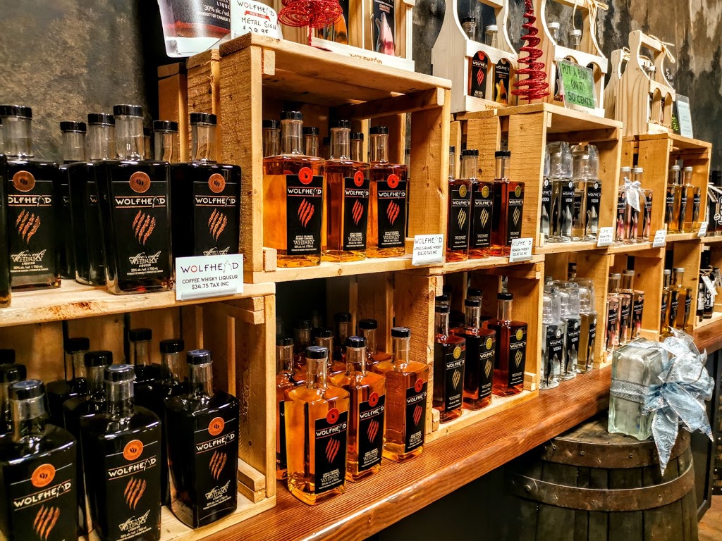 Wolfhead Distillery and Restaurant | 7781 Howard Ave, McGregor, ON N0R 1J0, Canada | Phone: (519) 726-1111