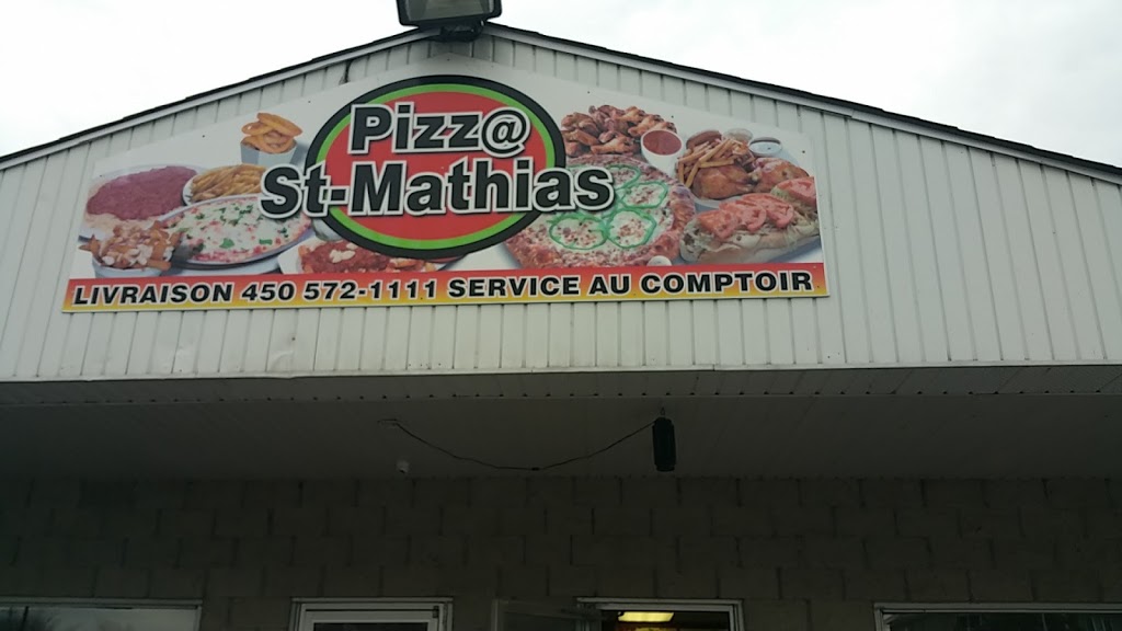 Pizza St- Mathias | 34 Rue Lussier, Saint-Mathias-sur-Richelieu, QC J3L 6H7, Canada | Phone: (450) 572-1111