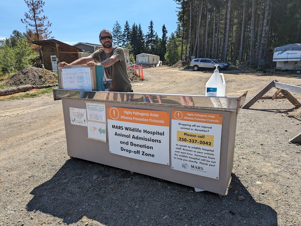 MARS Wildlife Rescue VISITOR CENTRE | 1331 Williams Beach Rd, Merville, BC V0R 2M0, Canada | Phone: (778) 428-2000