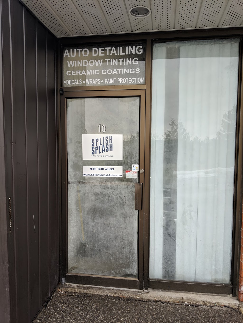 Splish Splash Auto - Woodbridge | 350 Woodbridge Ave #10, Woodbridge, ON L4L 3K8, Canada | Phone: (416) 830-4903