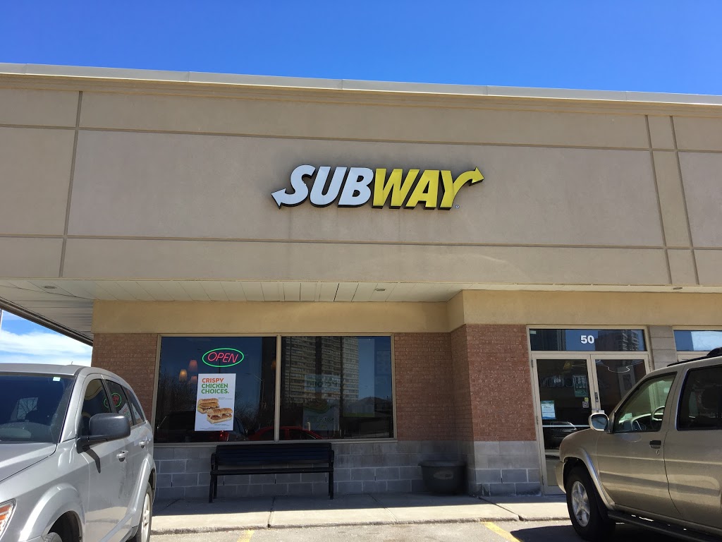 Subway | 325 Central Pkwy W #50, Mississauga, ON L5B 3Y6, Canada | Phone: (905) 306-0015