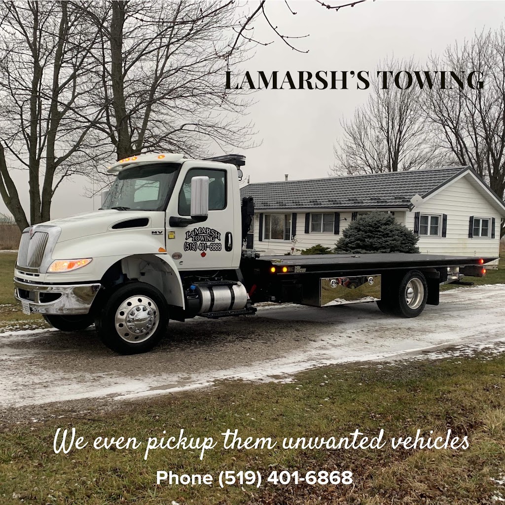 LaMarshs Towing | 299 Kimball Rd, Wallaceburg, ON N8A 4L2, Canada | Phone: (519) 401-6868