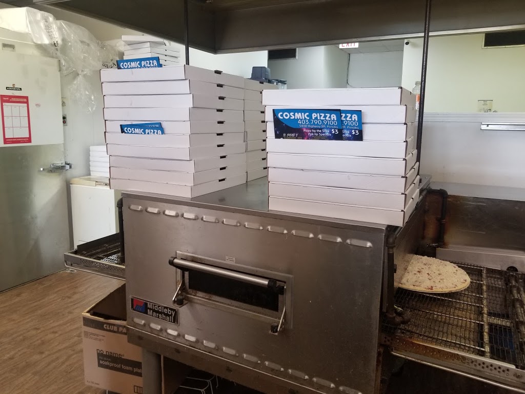 Cosmic Pizza & Donair Ponoka | 5402a AB-2A, Ponoka, AB T4J 1L9, Canada | Phone: (403) 790-9100