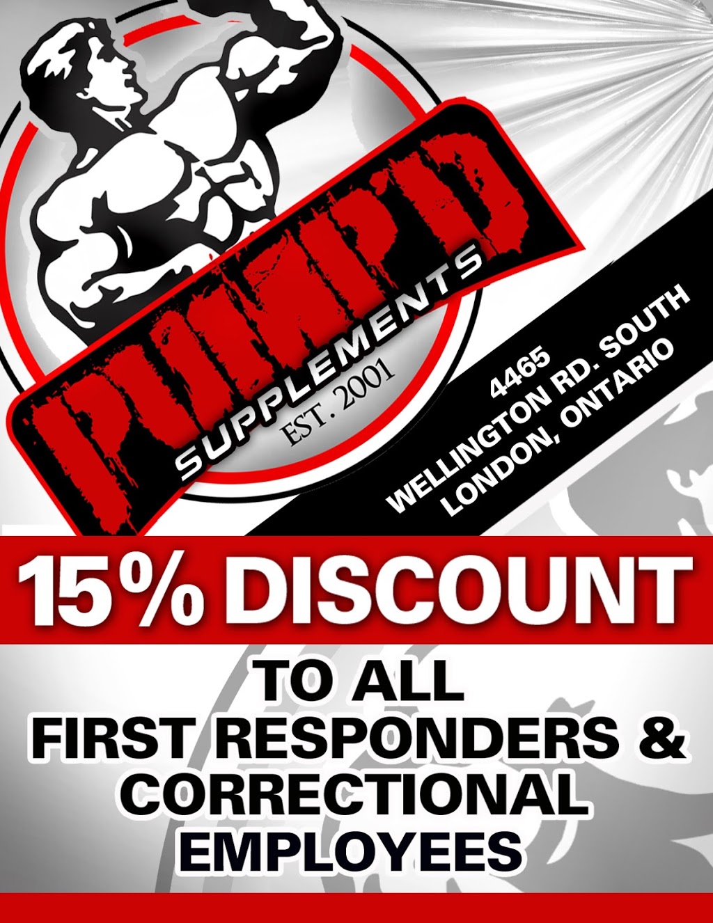 Pumpd Supplements London | 4465 Wellington Rd S, London, ON N6E 2Z8, Canada | Phone: (519) 280-2009