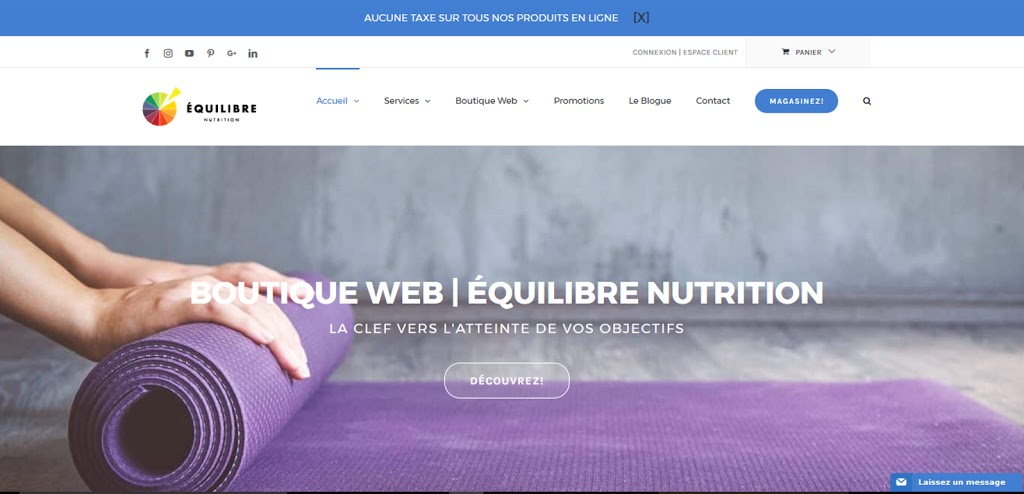 Equilibre Nutrition | 306 Boulevard Gagné, Sorel-Tracy, QC J3P 5V5, Canada | Phone: (450) 808-0044