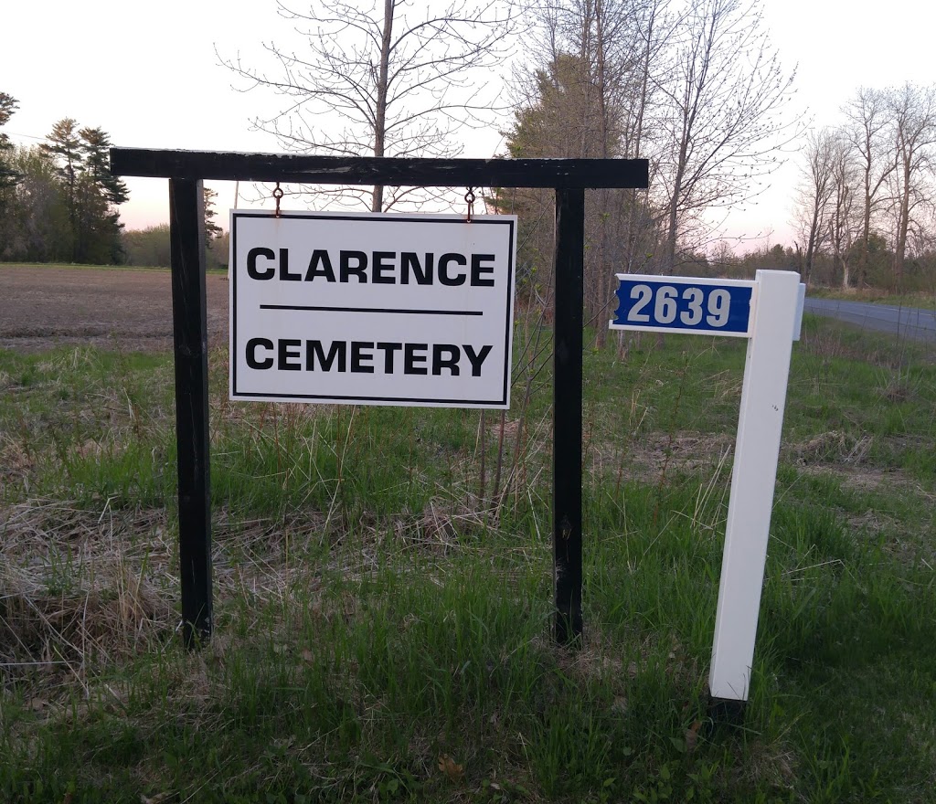Clarence Cemetery | 2639 Old Highway 17, Rockland, ON K4K 1W3, Canada