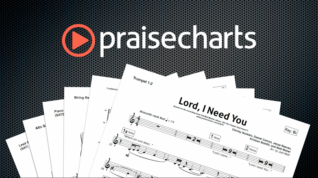 PraiseCharts | 22355 48 Ave #101, Langley City, BC V3A 3N4, Canada | Phone: (800) 695-6293