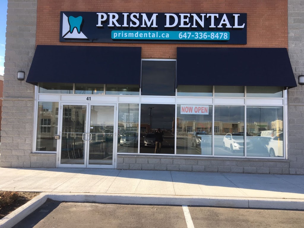 Prism Dental | 80 Maritime Ontario Blvd #41, Brampton, ON L6S 0E7, Canada | Phone: (647) 336-8478