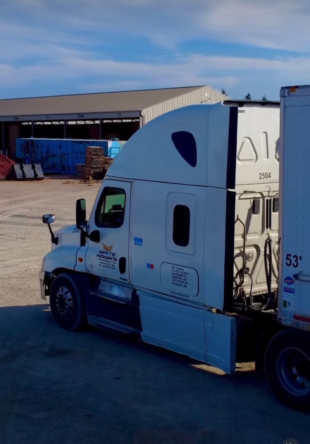 White Hawks Transport Yard | XQ85+RQ, Winnipeg, MB R0C 3A0, Canada | Phone: (204) 809-0886