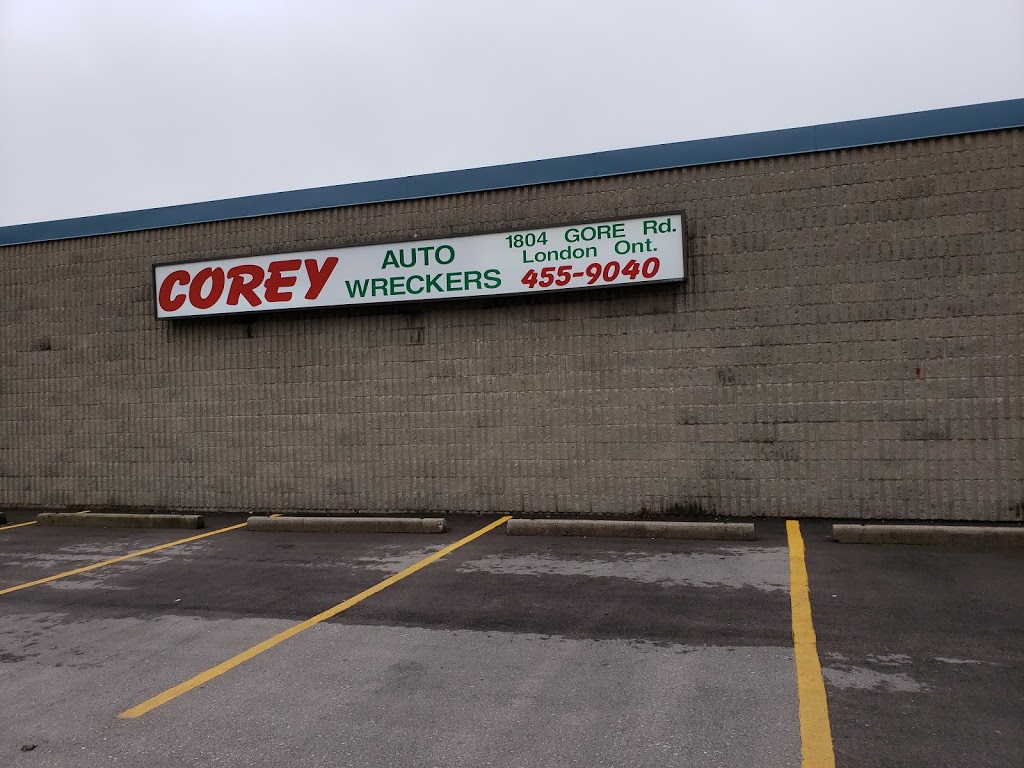 Corey Auto Wreckers | 1804 Gore Rd, London, ON N5W 6B8, Canada | Phone: (519) 455-9040