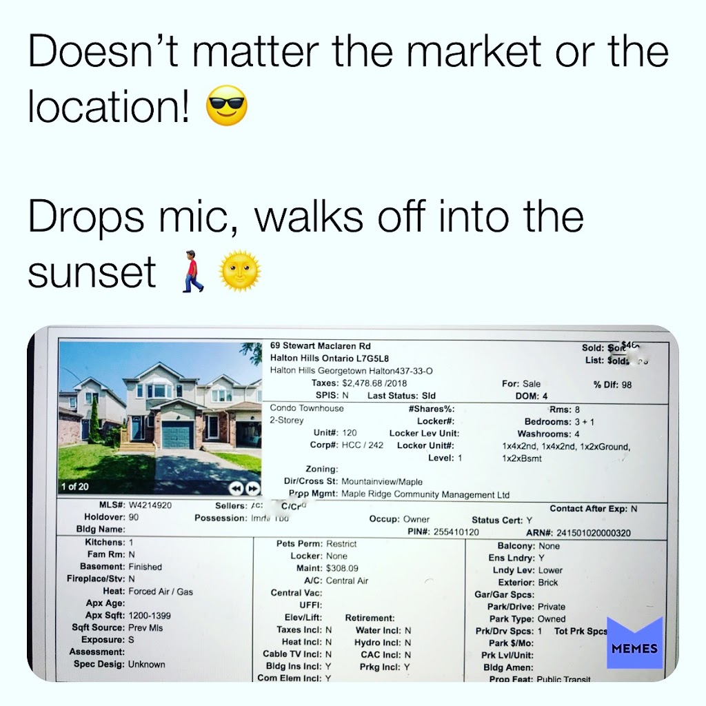 SirLuckHomes Real Estate | 10158 10 Line, Norval, ON L0P 1K0, Canada | Phone: (416) 747-5825