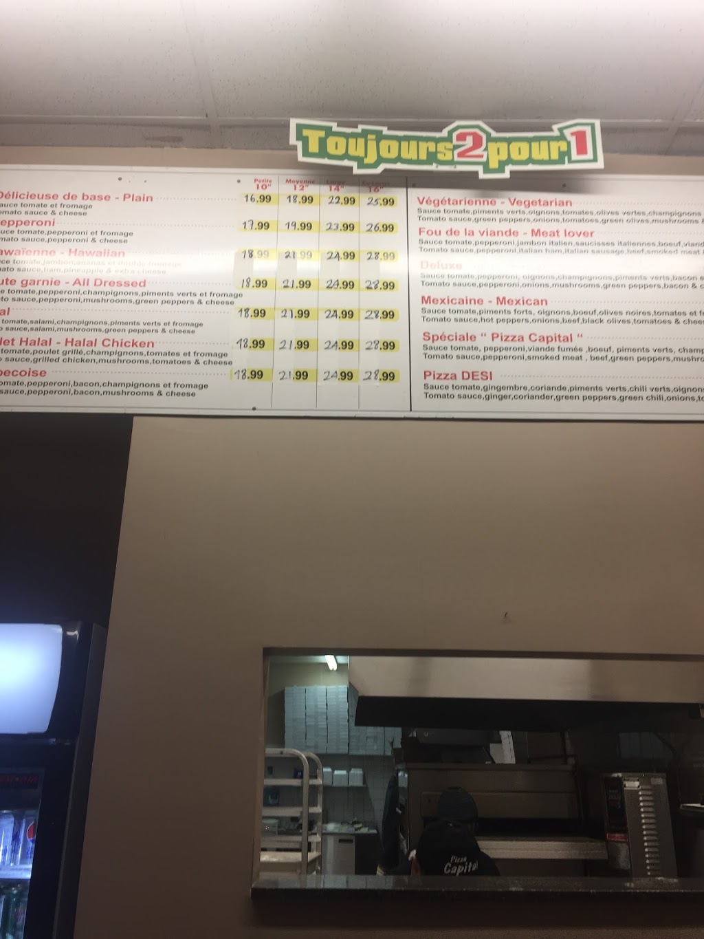 Pizza Capital | 15746 Boul de Pierrefonds, Pierrefonds, QC H9H 3P6, Canada | Phone: (514) 626-3500
