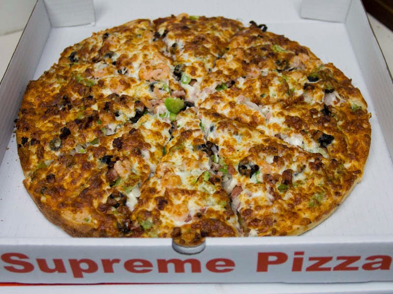Supreme Pizza | 3304 64 St NE, Calgary, AB T1Y 4L4, Canada | Phone: (403) 285-9412