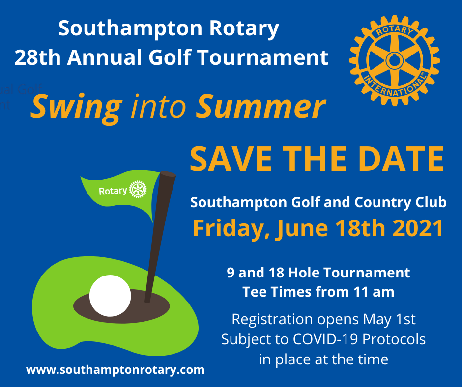 Southampton Rotary Club | Rotary Hall, 39 Grey St S, Southampton, ON N0H 2L0, Canada | Phone: (519) 797-3151