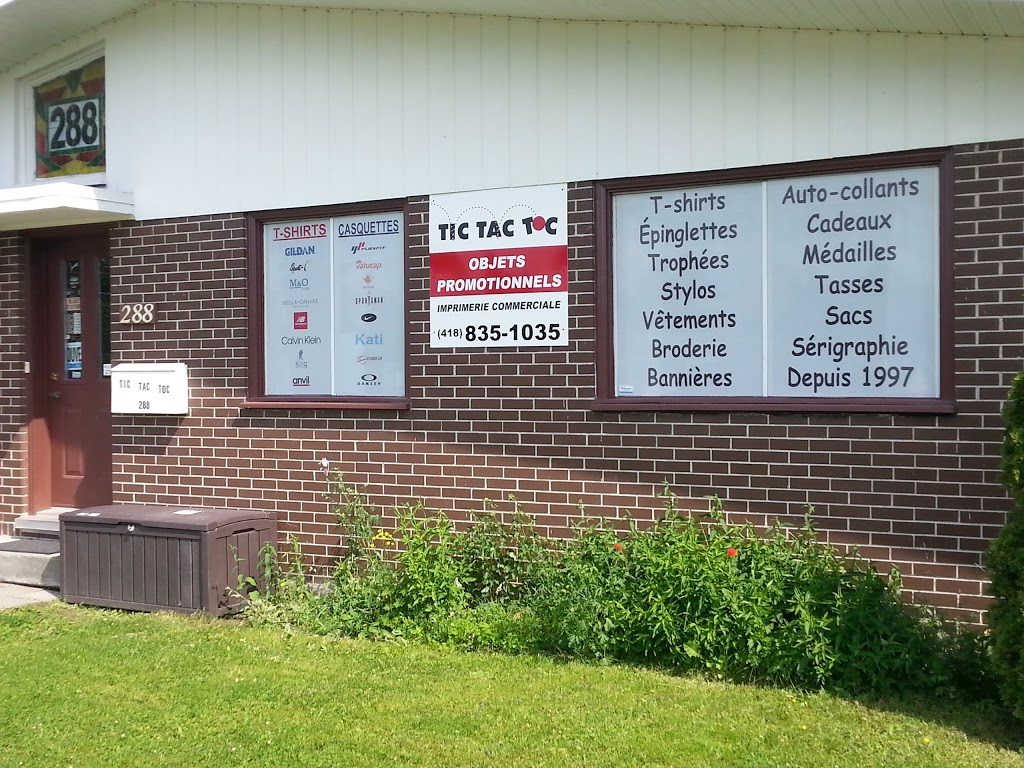 Tic Tac Toc Objets Promotionnels Inc | 288 Rue Champagnat, Lévis, QC G6V 2B6, Canada | Phone: (418) 835-1035