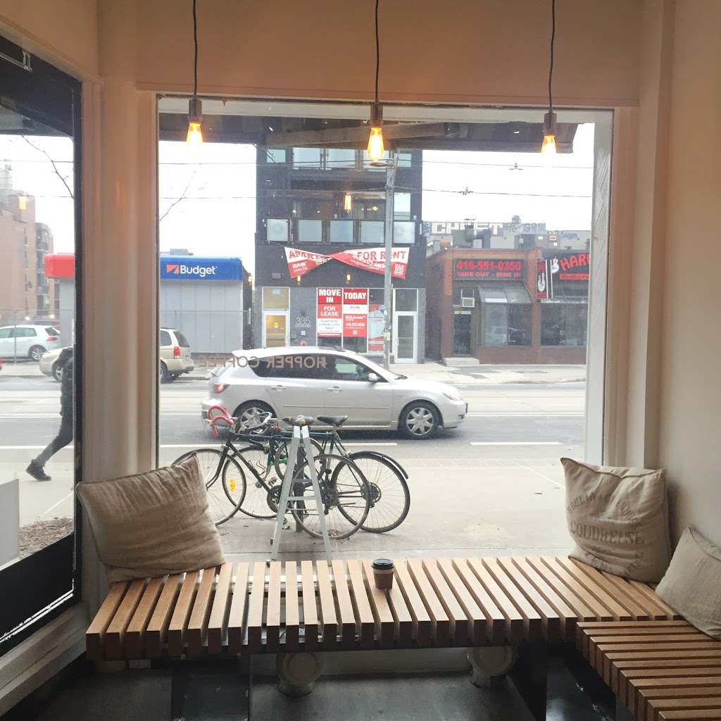 Hopper coffee | 324 College St, Toronto, ON M5T 1S3, Canada