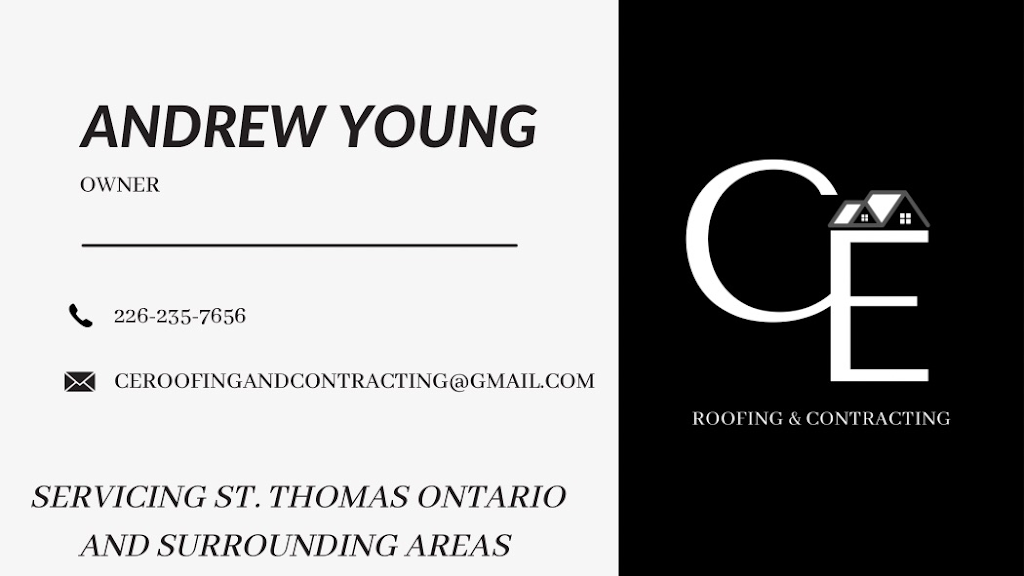 C and E Roofing and Contracting | 4 Westlake Drive, St Thomas, ON N5P 0B1, Canada | Phone: (226) 235-7656