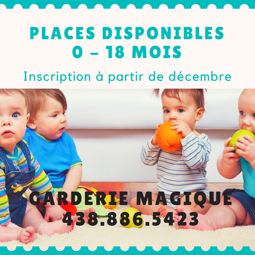 Garderie Magique | 6110 Boul Gouin O, Montréal, QC H4J 1E8, Canada | Phone: (438) 886-5423