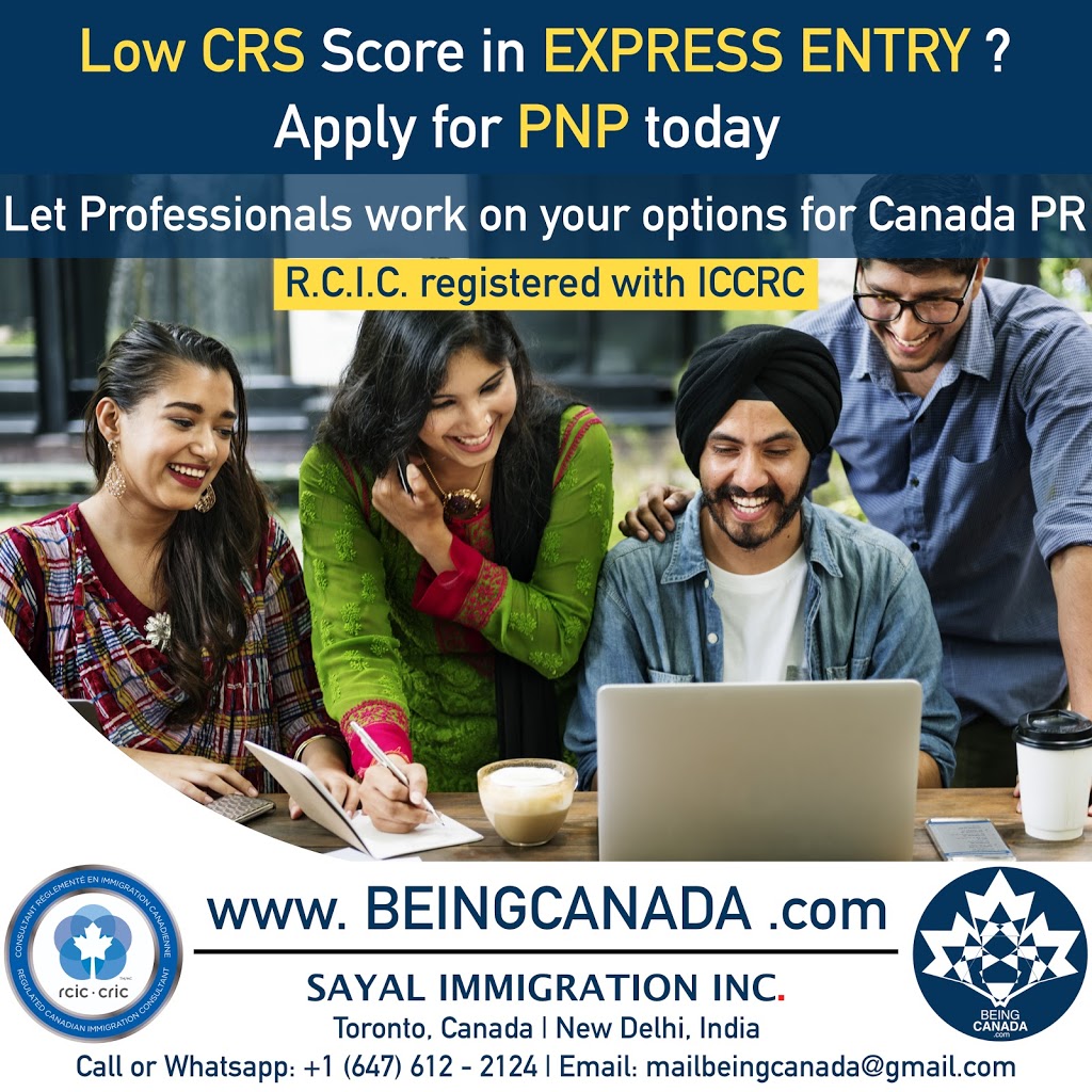 Sayal Immigration Inc. - BeingCanada.com | 20 Falstaff Dr, Brampton, ON L6Y 5J5, Canada | Phone: (905) 904-2704