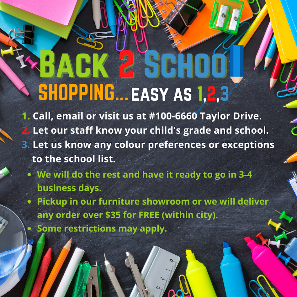 Prairie Office Plus | 6660 Taylor Dr. #100, Red Deer, AB T4P 1Y3, Canada | Phone: (403) 347-2286